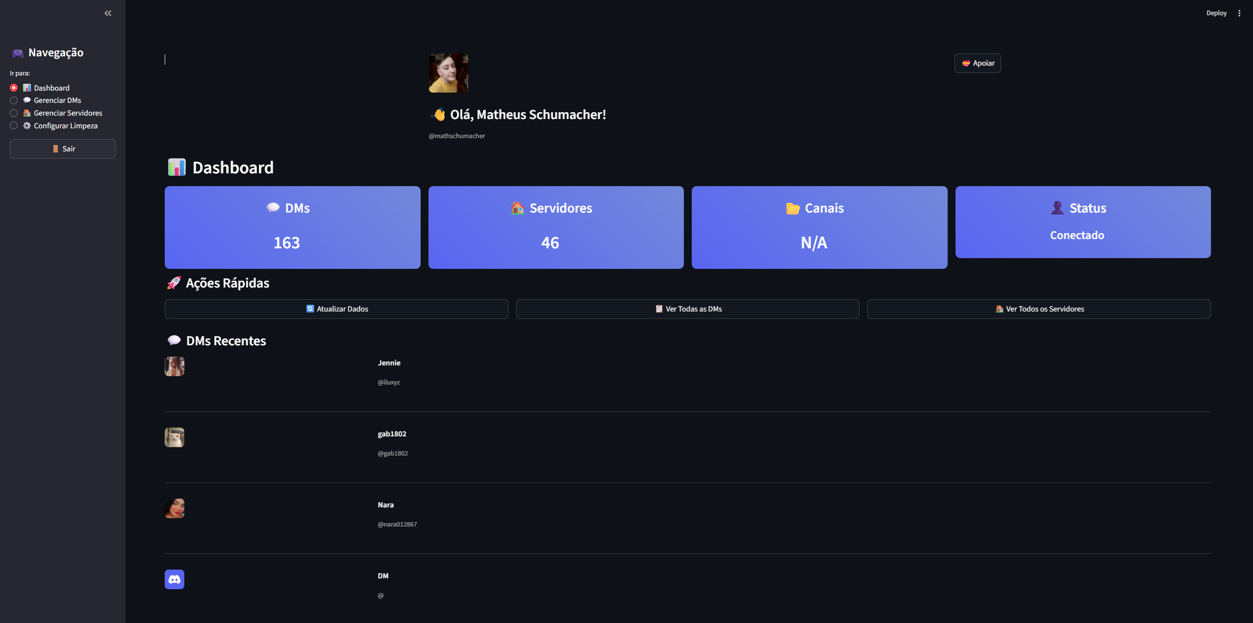 Discord Message Deleter
