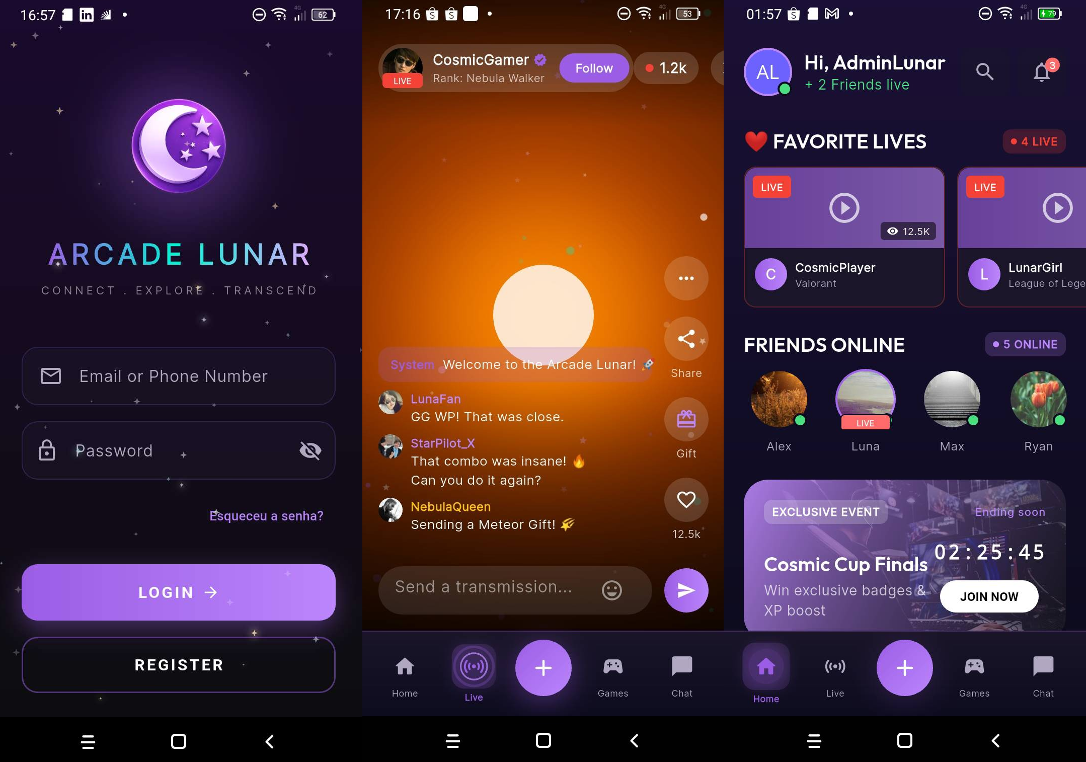 Arcade Lunar